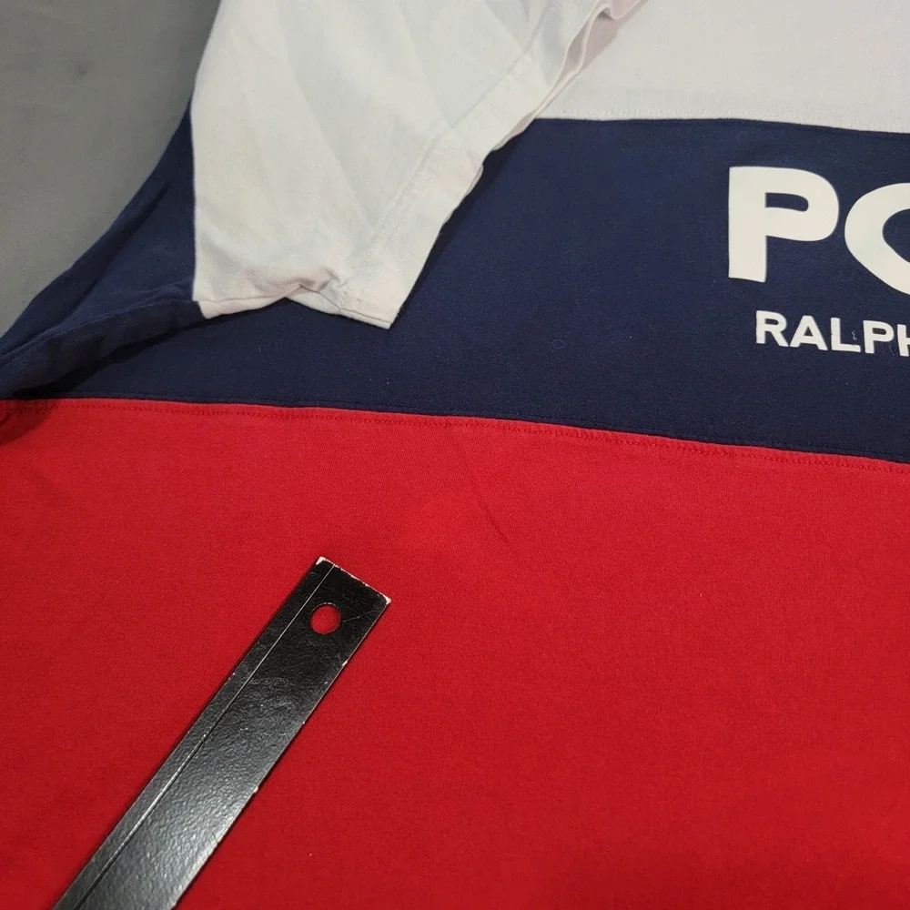 Polo Ralph Lauren Colorblock T-Shirt Men's 4XB Short Sleeve USA Patriotic
